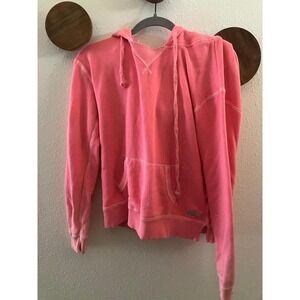 y2k‎ American Eagle Pullover Hoodie Pink Coral Women's Size Medium